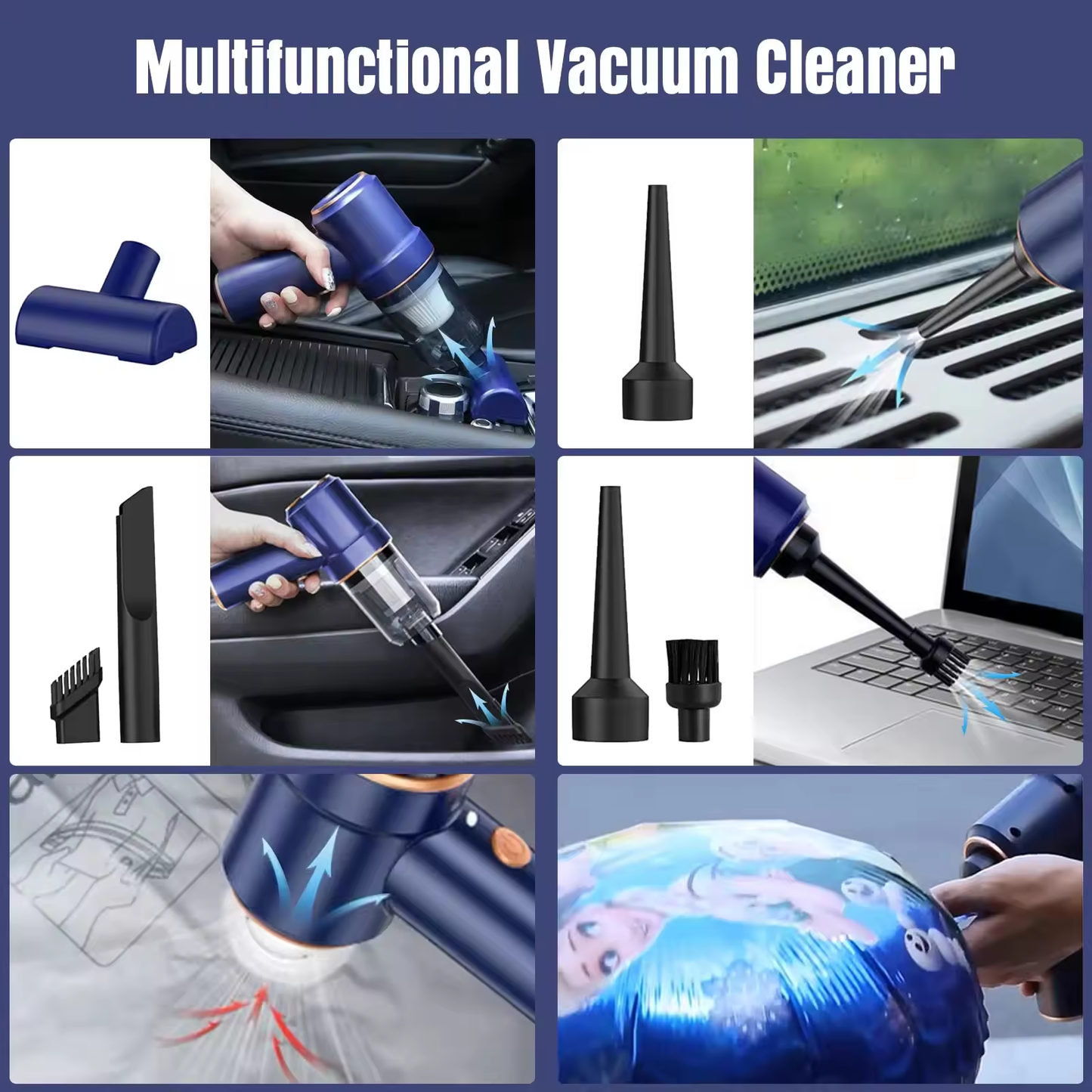 TuneMaster Mini Air Duster Vacuum Cleaner